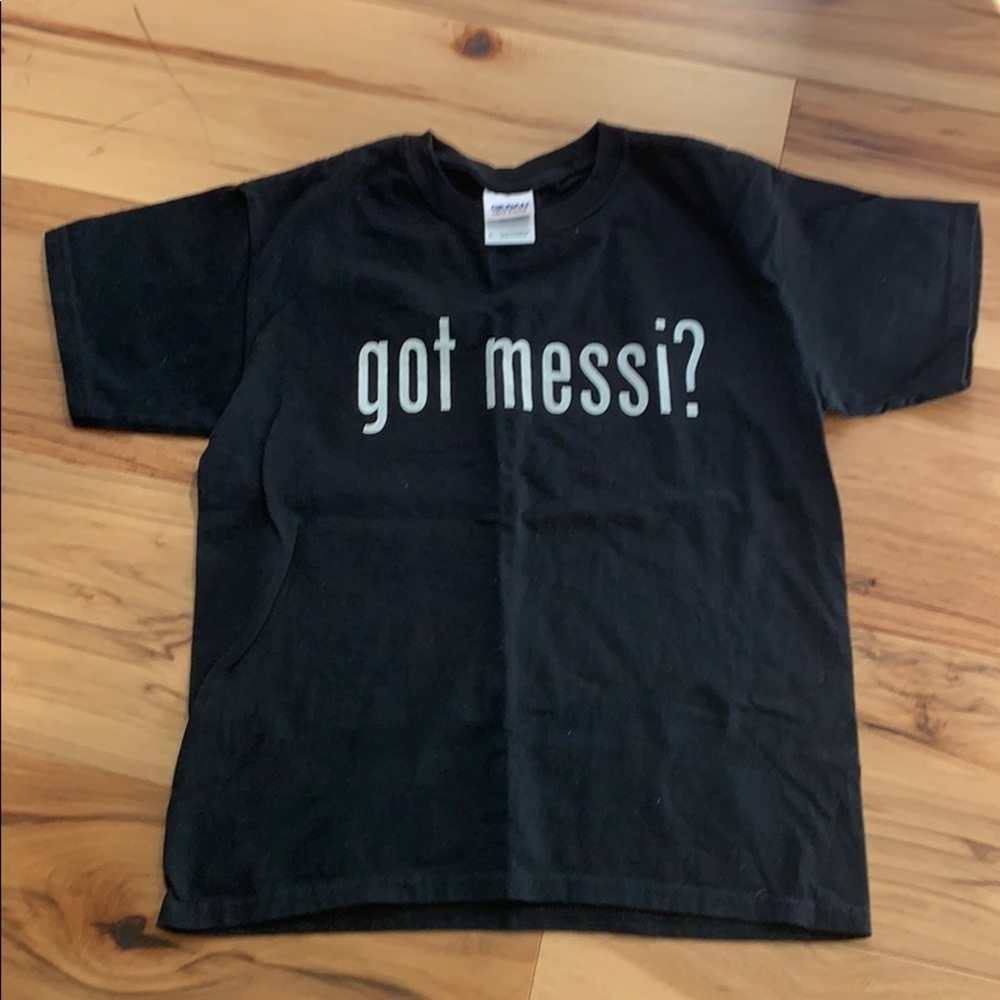 Got Messi? Black boys t-shirt